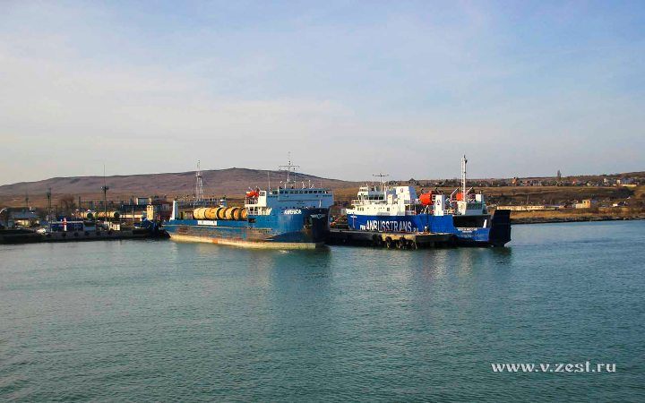 Порт Крым с парома